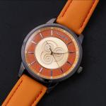 HOLZKERN | Avatar Air Nomads Damen Armbanduhr (Ahornholz / Orange)